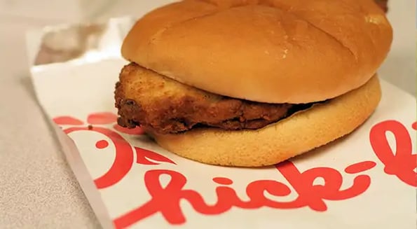 Chick-fil-A flaps high above its competitors, and it has other fast food giants worried sick